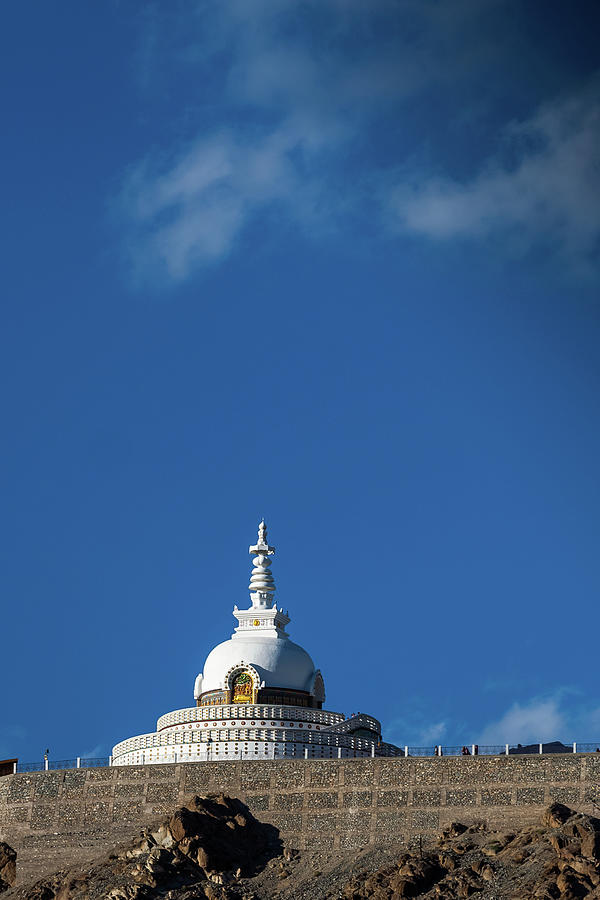 Shanti Stupa Photograph by Arvind Manjunath Photography