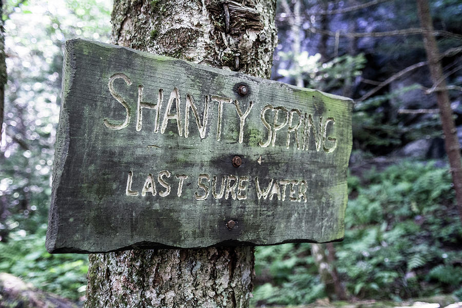 Shanty Spring Sign Along The Profile Photograph by Kennan Harvey Shanty Spring Sign Along The Profile Photograph by Kennan Harvey