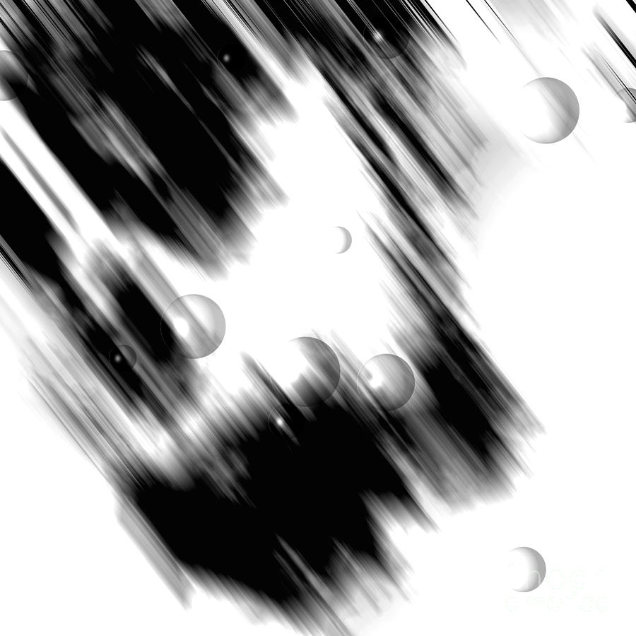Shape of the rain Digital Art by Fei A