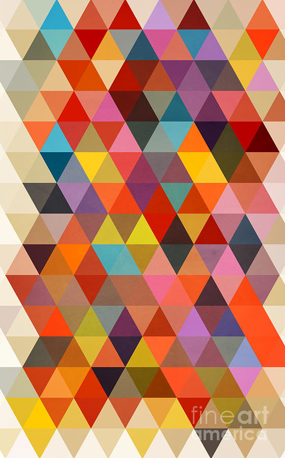 Contemporary Painting - Shapes by Mark Ashkenazi Contemporary Painting - Shapes by Mark Ashkenazi