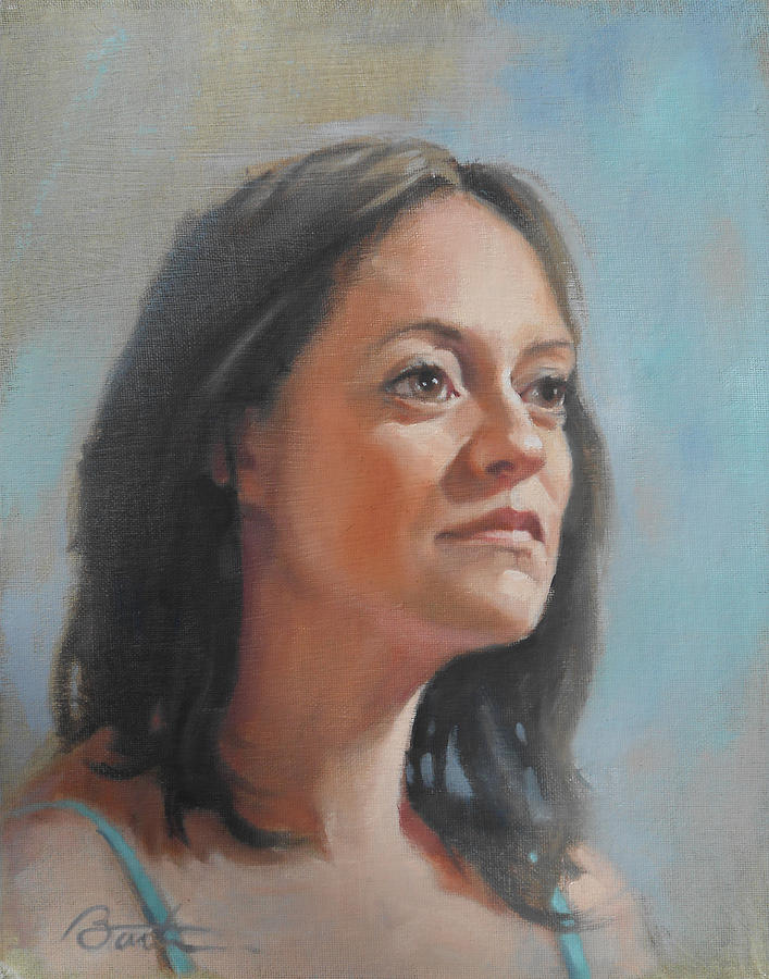 Sharon Painting by Todd Baxter - Fine Art America