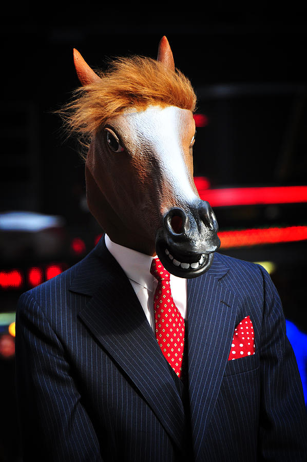 Sharp Dressed Horse Photograph by Mike Martin