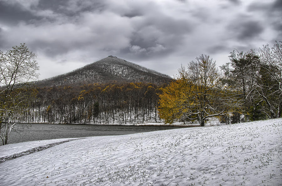 Sharp Top Mtn in Virginia Photograph by Steve Hurt