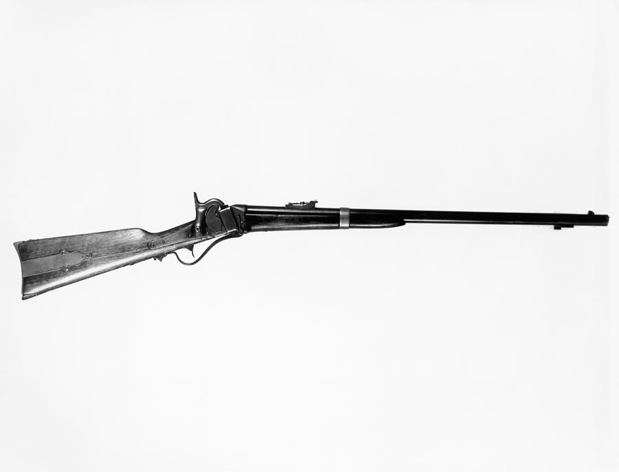 Sharps Breechloading Rifle Photograph by Smithsonian Institution