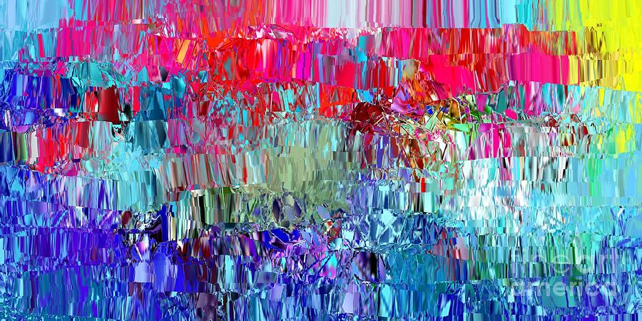 Abstract Digital Art - Shattered by Alice Terrill