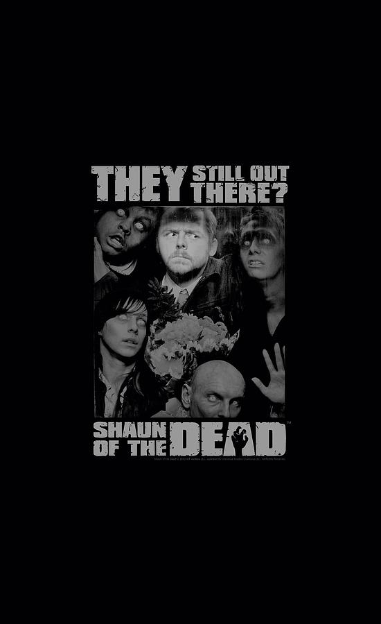 Movie Digital Art - Shaun Of The Dead - Still Out There by Brand A