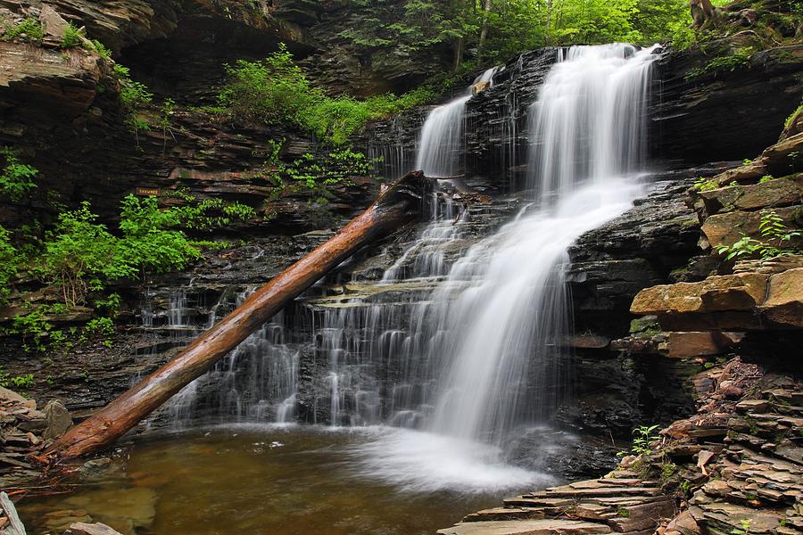 Shawnee Falls Photograph by Mike Farslow