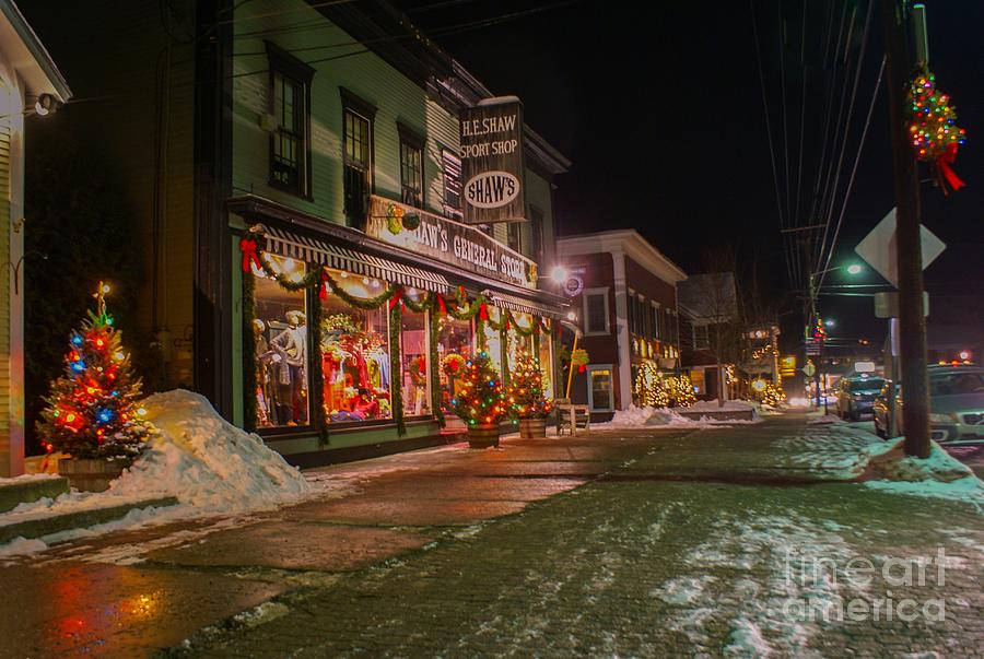 Shaws Sport Shop. Photograph by New England Photography