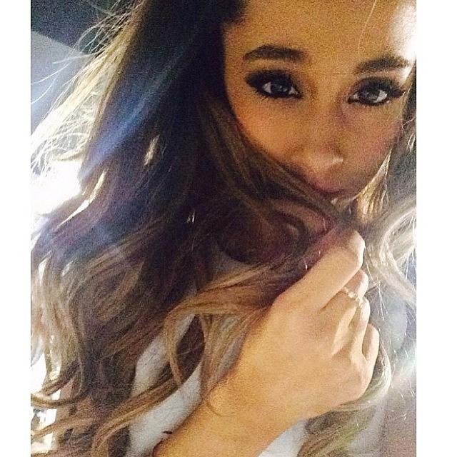 Arianagrande Photograph - She Couldnt Get Anymore Prettier Even by Cherlee Games