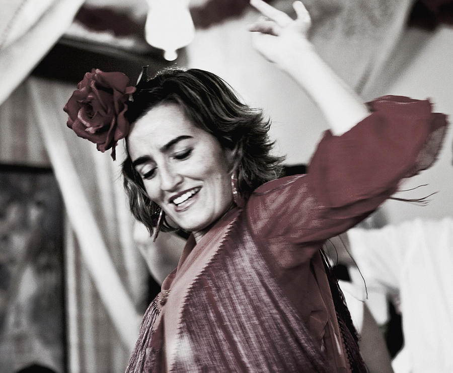 She Dances At the Feria Photograph by Lorraine Devon Wilke