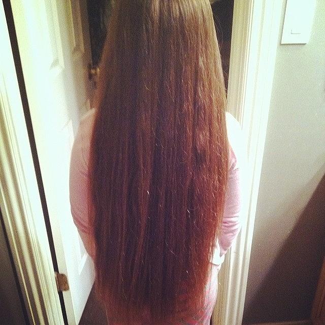 She Finally Let Me Straighten Her Hair Photograph by Keri Stringer