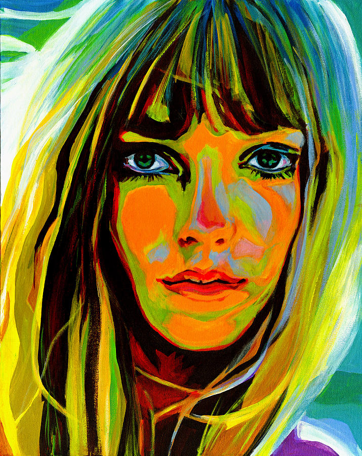 She Is a Rainbow Painting by Tanya Filichkin