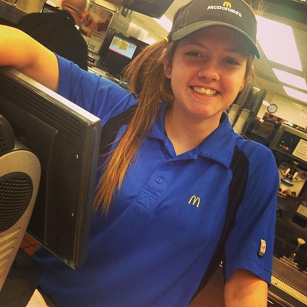 She Lookin So Cute In Her Mcdonalds Photograph by Hannah Wilson