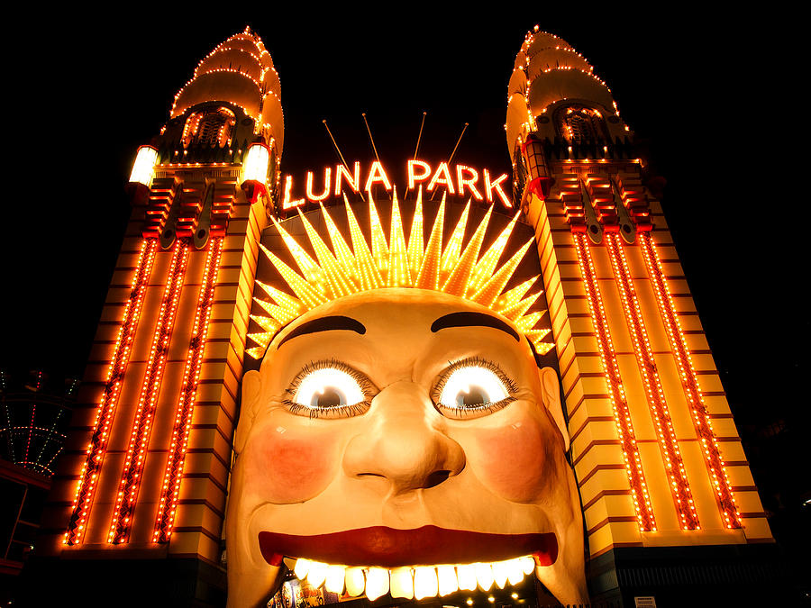 Luna Park Photograph - She Smiles by Kaleidoscopik Photography