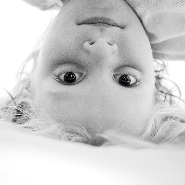 Upsidedown Photograph - She Turned My Life Upside Down by Aleck Cartwright