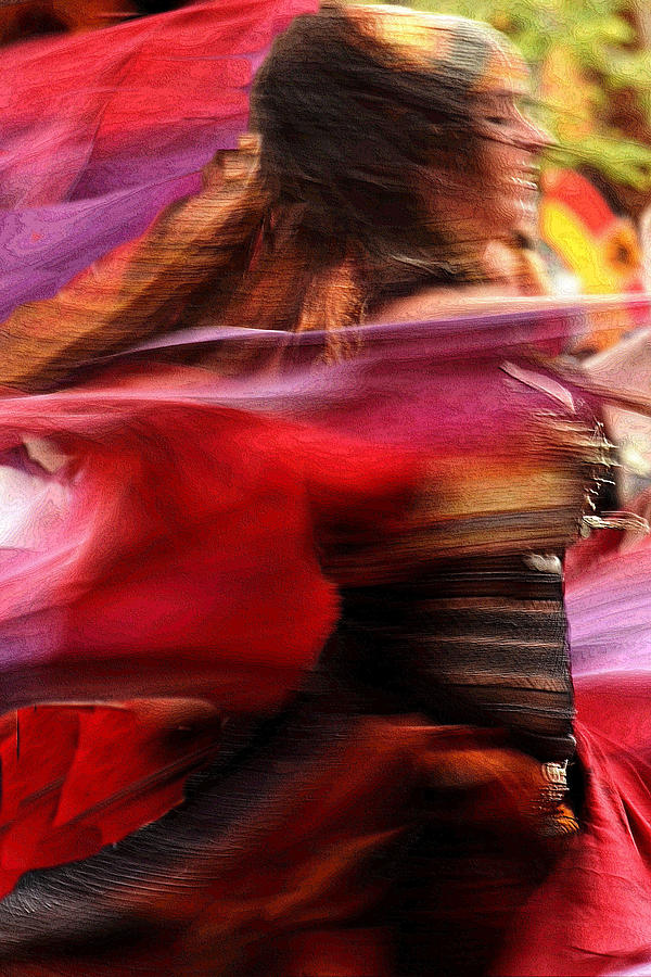 She Twirls and Twirls Photograph by Nadalyn Larsen