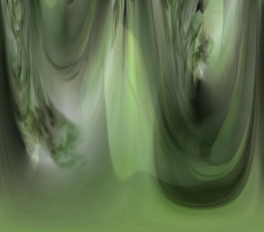 Sheer Green Digital Art by Maria Urso