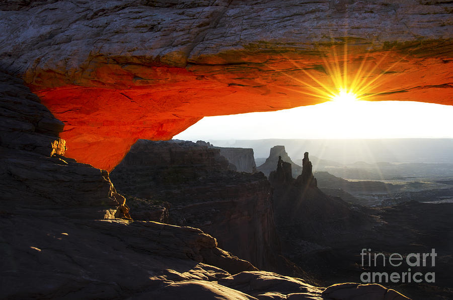 Sheer Magic Mesa Arch Utah Photograph by Bob Christopher