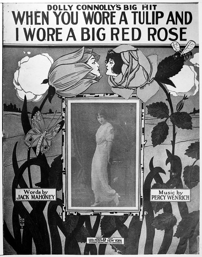Sheet Music Cover, C1924 Photograph by Granger Sheet Music Cover, C1924 Photograph by Granger