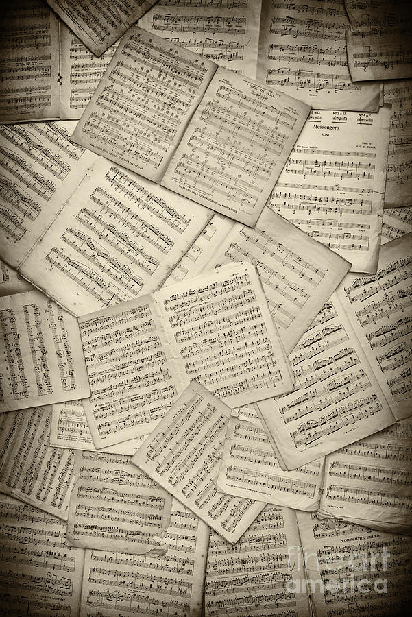 Sheet Music Photograph by Tim Gainey