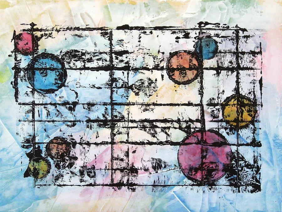 Sheet Music Painting by Kimberly Walker