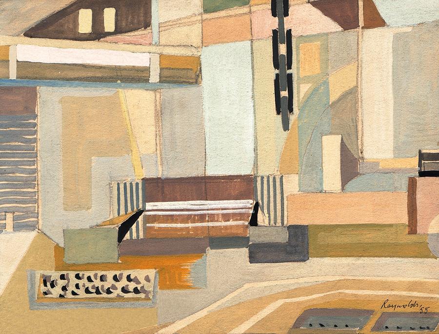 Factory Painting - Sheffield Steelworks by Ted Reynolds