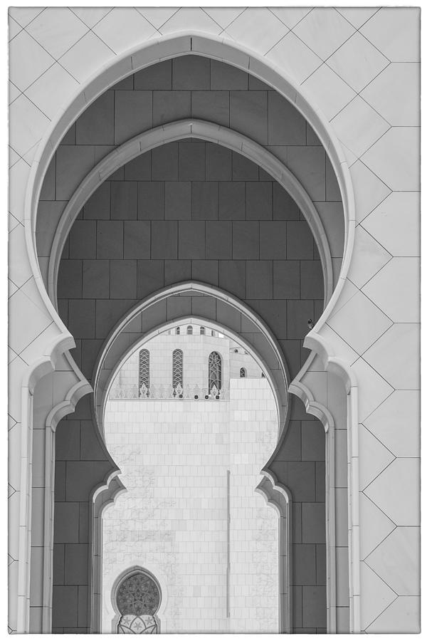 Sheikh Zayed Grand Mosque Abu Dhabi UAE Photograph by Judith Barath