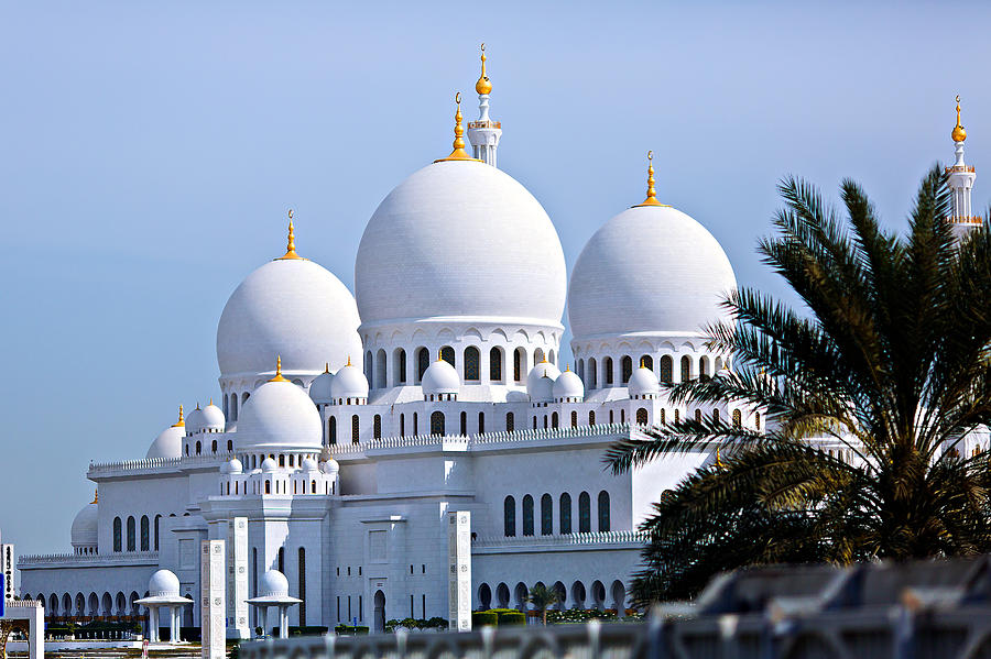 Sheikh Zayed Grand Mosque in Abu Dhabi Photograph by Dr K X Xhori