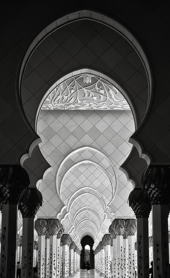 Sheikh Zayed Mosque Arches Photograph By Daniel Nahabedian - Fine Art 