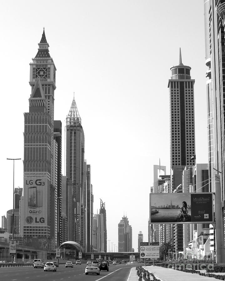 Sheikh Zayed Road Photograph by Scott Cameron - Pixels