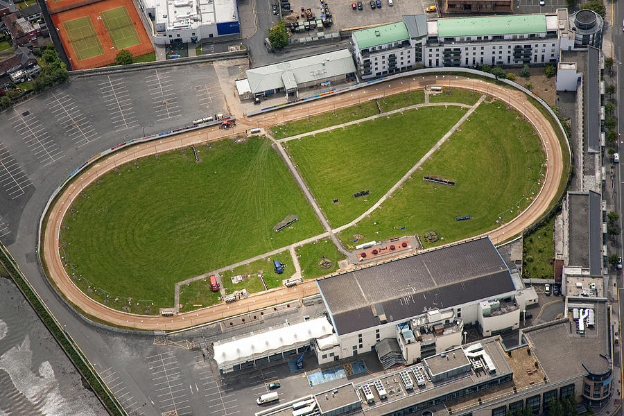 Shelbourne Park Greyhound Stadium, Dún Photograph by Colin Bailie