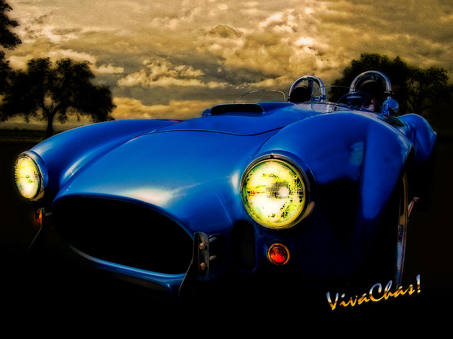 Shelby Cobra Before the Storm Photograph by Chas Sinklier