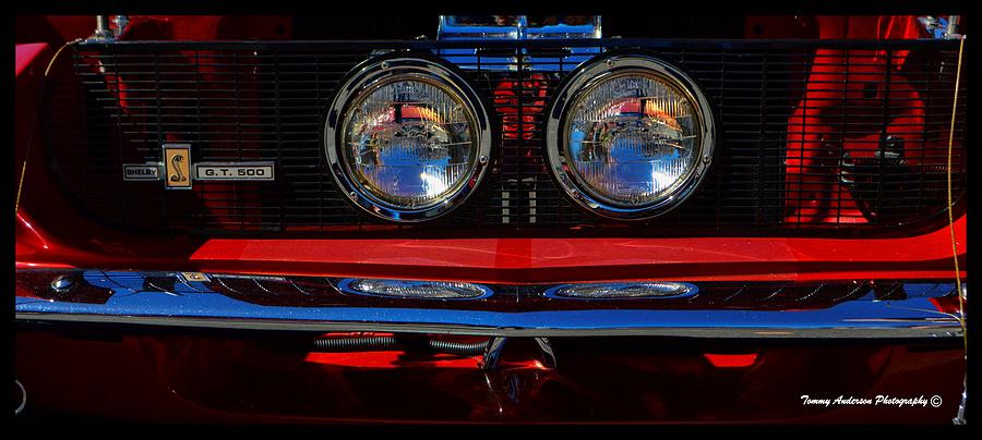 Ford Photograph - Shelby GT 500 Mustang 2 by Tommy Anderson