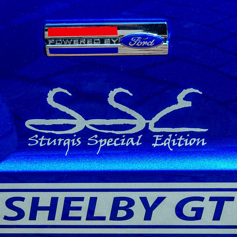 Shelby GT Sturgis Edition Photograph by Debra Martz