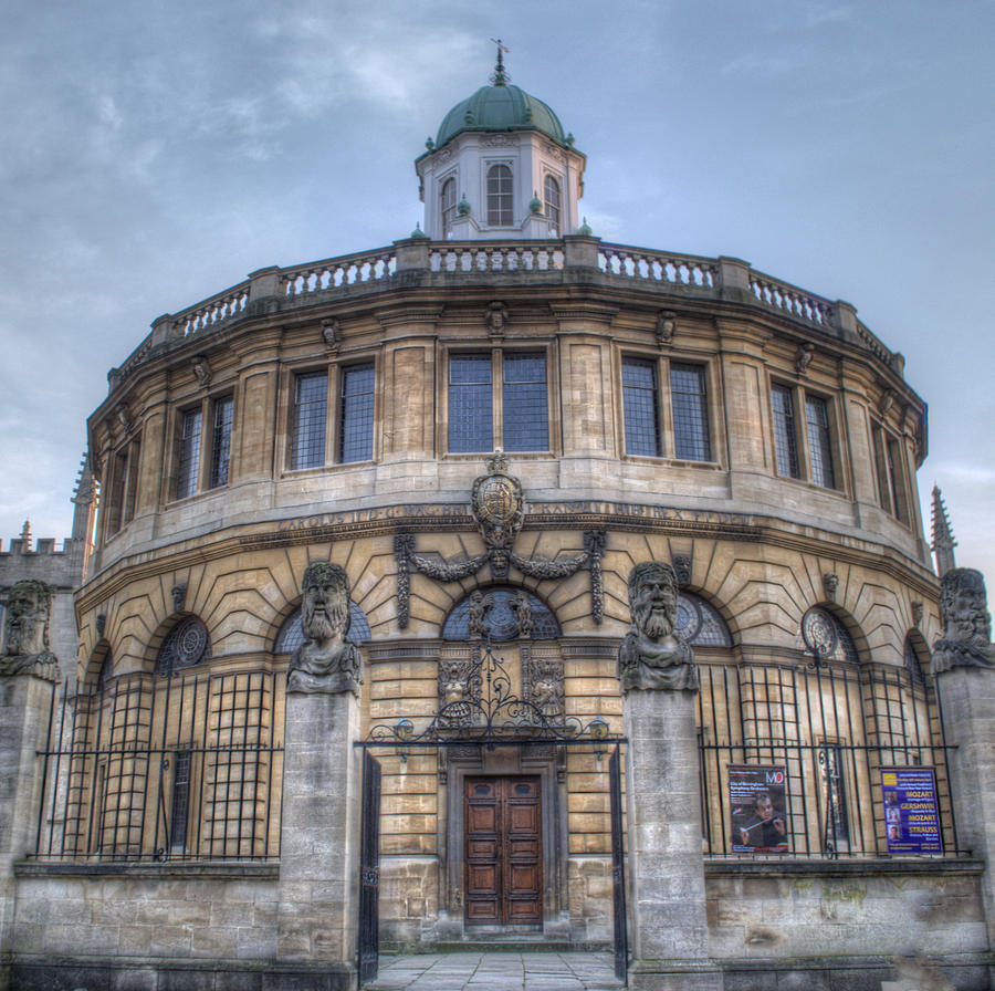 Sheldonian Theatre Oxford Photograph by Chris Day