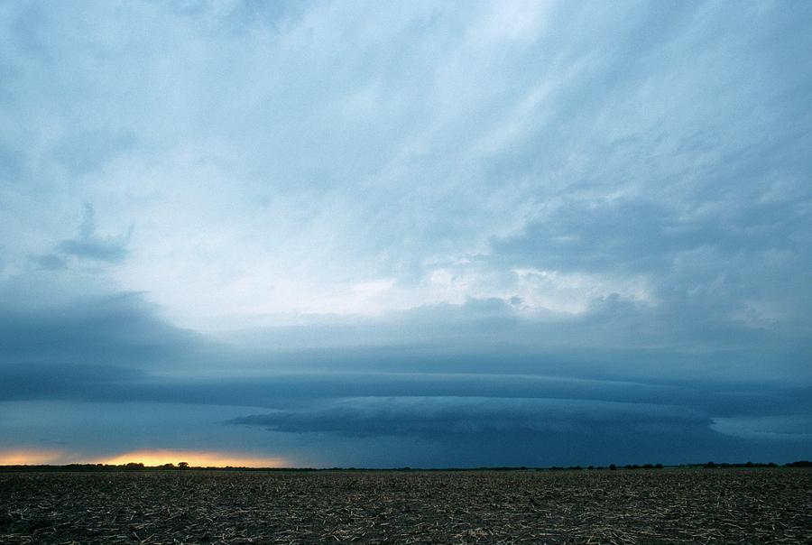 Shelf Cloud Forming Over Fields Photograph by Jim Reed Photography ...