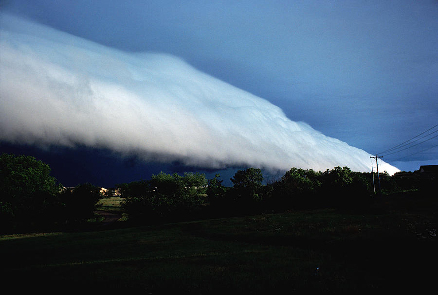 Shelf Cloud, Oklahoma Photograph by Howard Bluestein