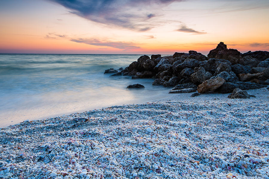Shell Beach Photograph by Adam Pender
