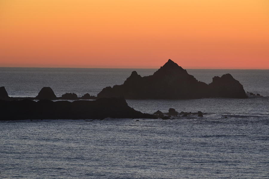 Shelter Cove at Sunset Photograph by Dean Ferreira