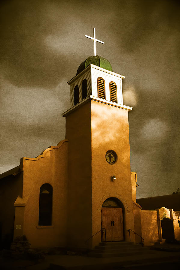 Santa Fe Photograph - Shelter in the Storm by Steven Bateson