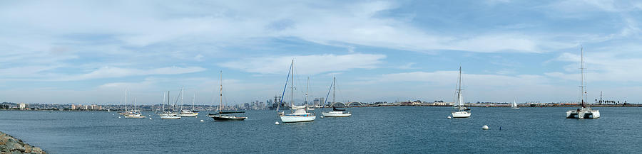 Shelter Island Panorama Photograph by Wesley Elsberry