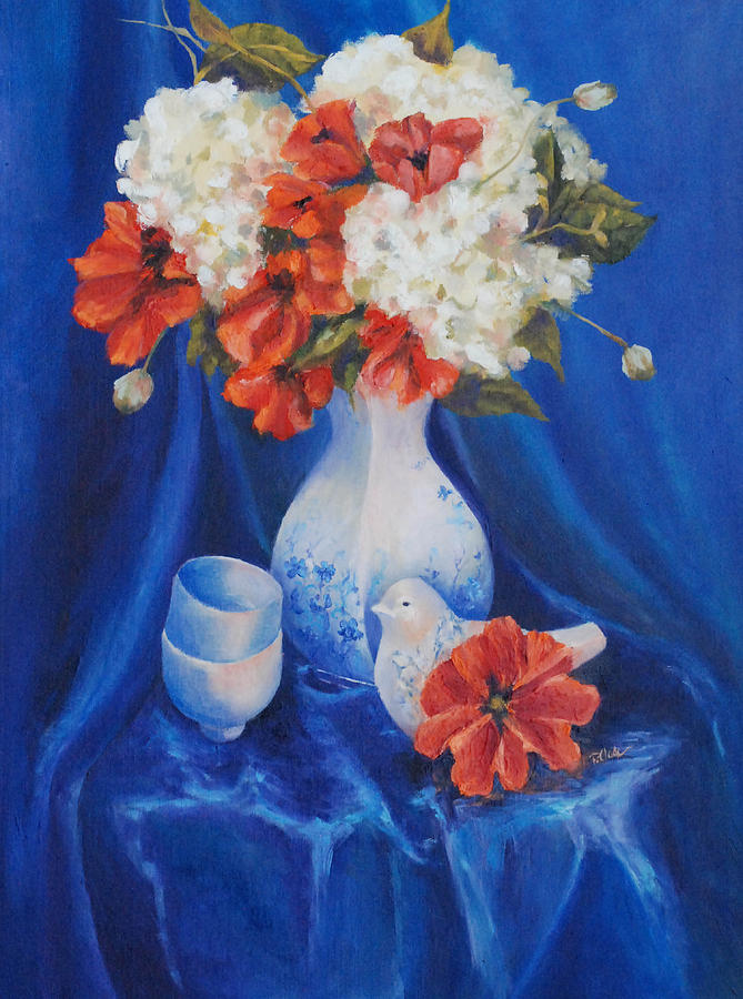 Still Life Painting - Sheltered by Donna Pierce-Clark