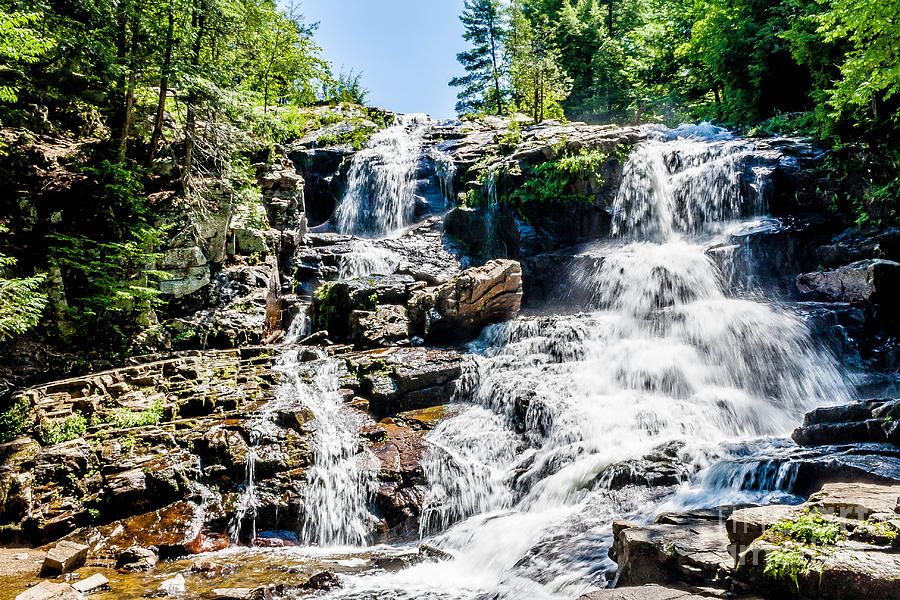 Shelving Rock Falls Photograph by Nicholas Santasier Fine Art America