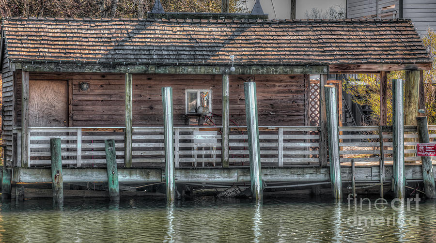 Shem Creek Shack Photograph by Dale Powell