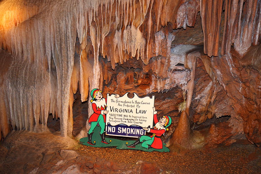 Shenandoah Photograph - Shenandoah Caverns - 12127 by DC Photographer