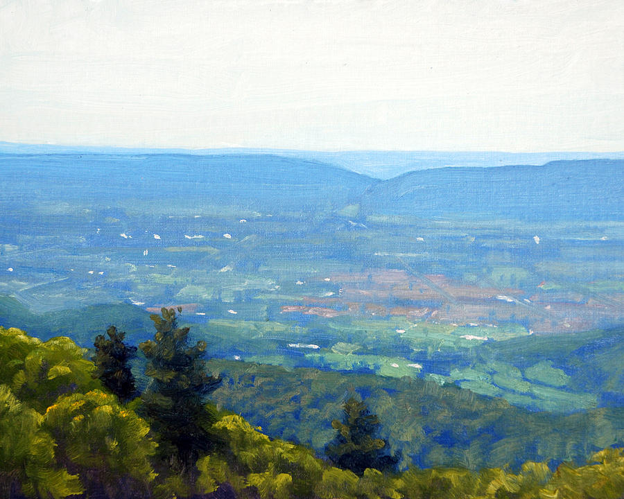 Landscape Painting - Shenandoah Valley Overlook by Armand Cabrera