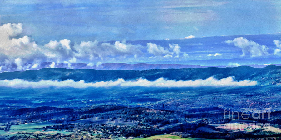 Shenandoah Valley Panoramic Photograph by Dawn Gari