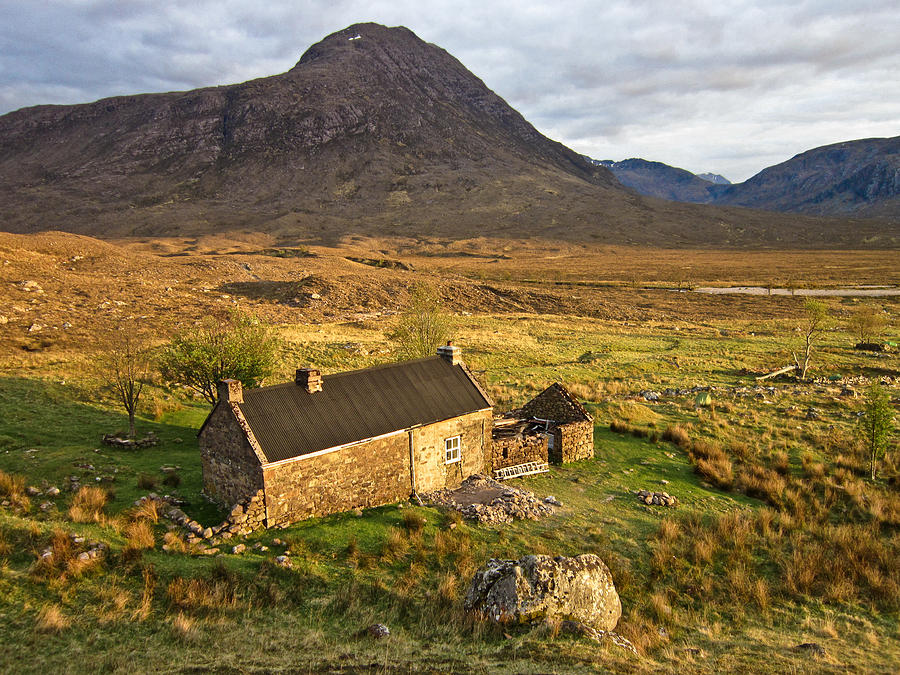 Shenavall and Beinn a'Chlaidheimh Photograph by Lawdog Studios - Fine ...