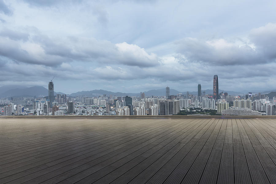 Shenzhen Skyline Photograph by Aaaaimages