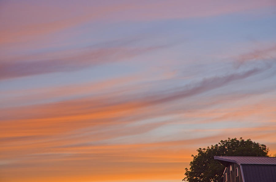 Sherbet Sunset Photograph by Nick Boren